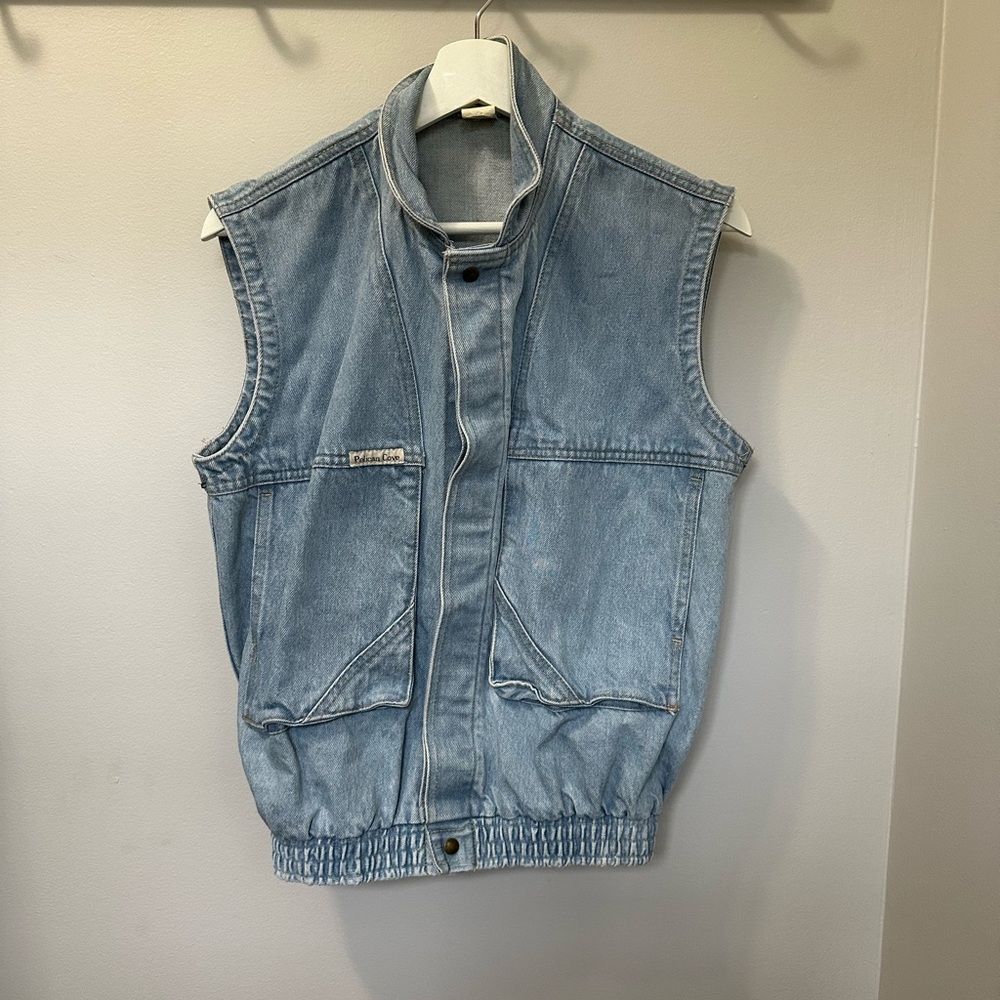 Pelican Cove Vintage denim vest
